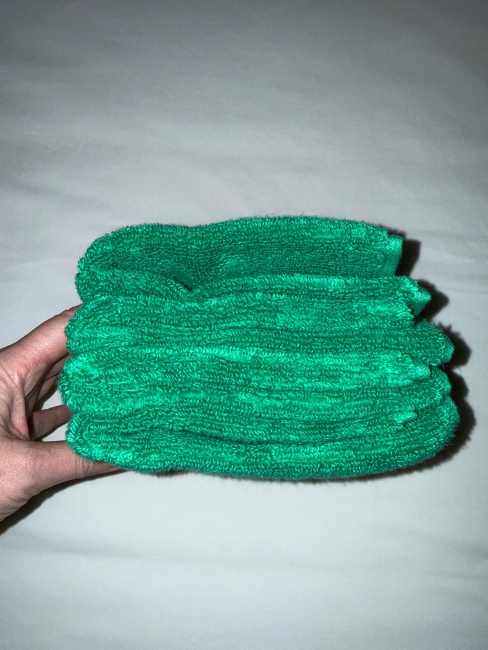 kate spade Bright Green Wash Cloth Set - Picture 3 of 10